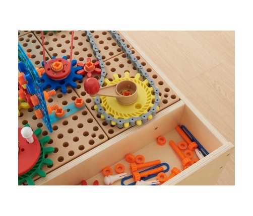 MASTERKIDZ Zestaw Akcesoriów Mix Koła Zębate do Paneli Ściennych STEM 198 el.