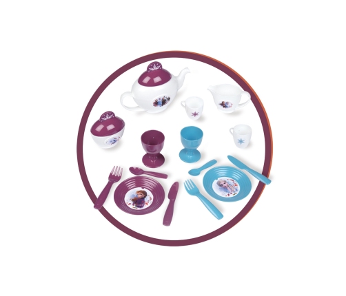 SMOBY Kraina Lodu II Taca z Zastawą XL Akcesoria