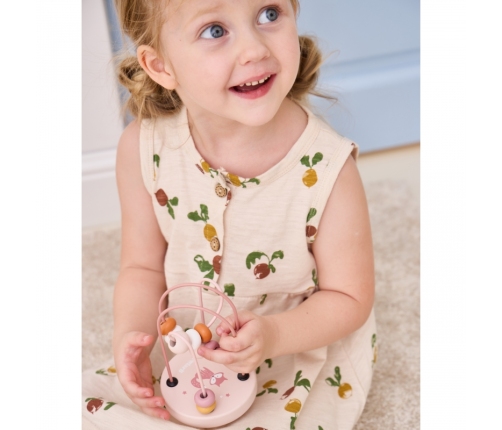 VIGA PolarB Drewniany Poręczny Labirynt Przeplatanka Pętla Motoryczna 1szt