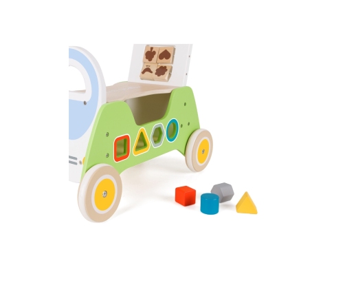 Деревянные ходунки - каталка 2in1 CLASSIC WORLD MONTESSORI