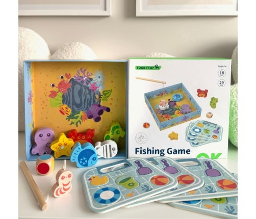 TOOKY TOY Gra Łowienie Rybek Gra Zręcznościowa