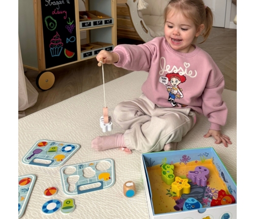 TOOKY TOY Gra Łowienie Rybek Gra Zręcznościowa