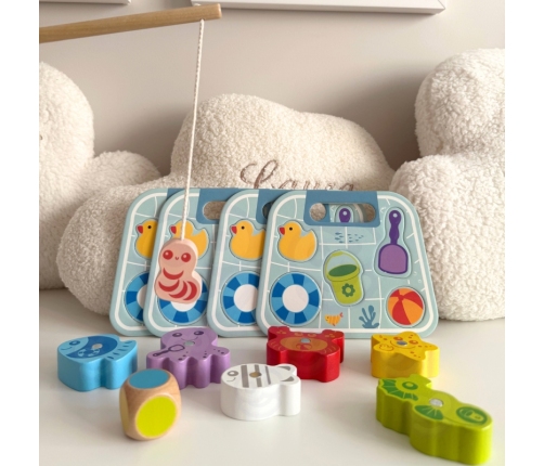 TOOKY TOY Gra Łowienie Rybek Gra Zręcznościowa