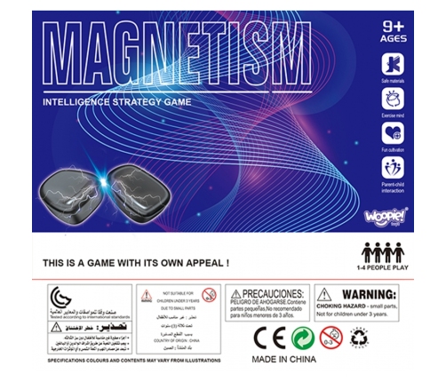 WOOPIE Gra Kamienie Magnetyczne w Sznurku 27 el.