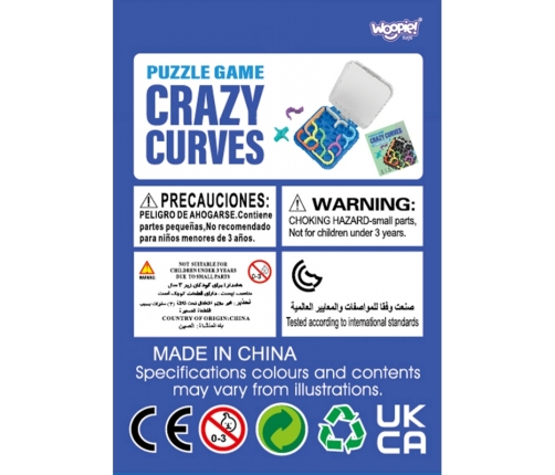WOOPIE Układanka Gra Logiczna Puzzle Strategiczna Trening Mózgu