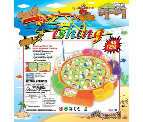 WOOPIE Łowienie Ryb Wędkowanie Gra Zręcznościowa