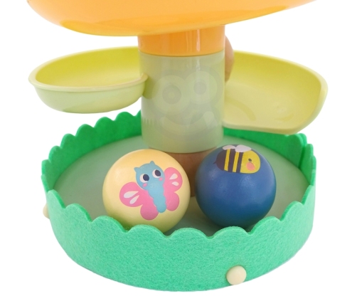 WOOPIE GREEN Drewniany Kulodrom Tor Kulkowy 6EL Sensoryczne Edukacyjny