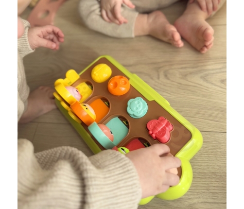 WOOPIE BABY Zabawka Edukacyjna Wyskakujące Zwierzątka Szczęśliwa Farma POP-UP