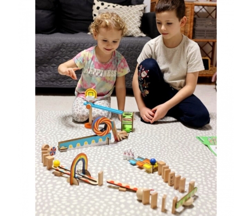 TOOKY TOY Tor Kulkowy Kulodrom Domino