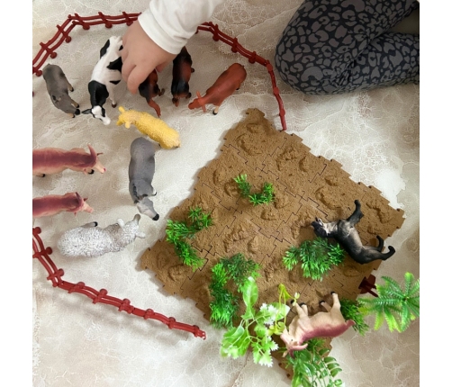 WOOPIE Zestaw Figurki Farma + Kuferek 57 el.