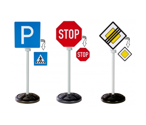 BIG Zestaw znaków drogowych