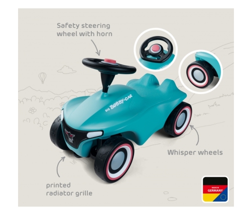 Stumjamā mašīna BIG Bobby Car Neo