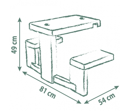 Smoby Stolik Piknikowy