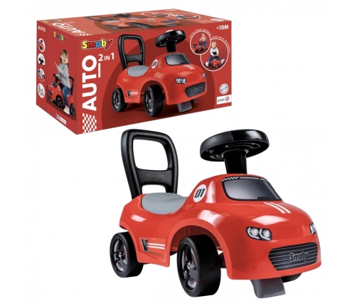 Smoby Czerwony Jeździk z klaksonem Ride-On