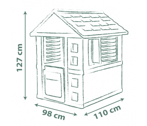 Smoby Domek Ogrodowy JOLIE