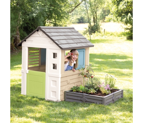 Smoby Life Domek ogrodowy z piaskownicą