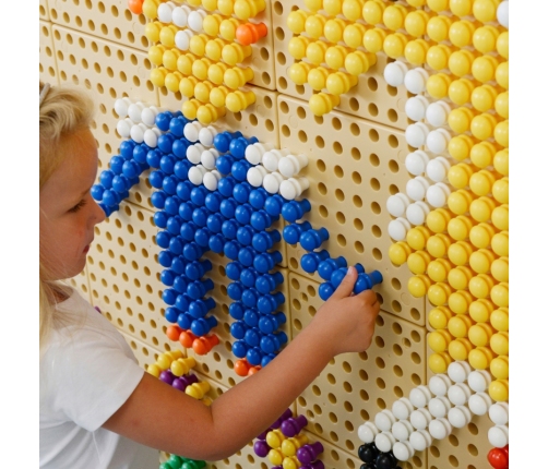 Kolorowe Kołeczki Do Tablicy Naukowej Masterkidz 512 Sztuk 8 Kolorów