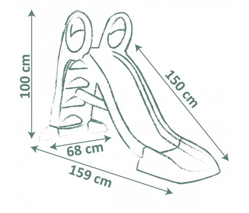 Smoby Zjeżdżalnia My Slide Ślizg 150cm