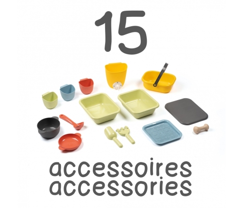 Smoby Life Kuchnia do zabawy wodą i piaskiem