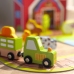 TOOKY TOY Drewniana Farma w Walizce Figurki Pojazdy