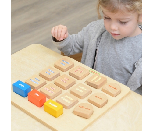 MASTERKIDZ Tablica Edukacyjna Sorter Kształty i Kolory