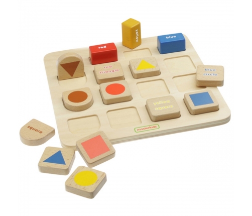 MASTERKIDZ Tablica Edukacyjna Sorter Kształty i Kolory