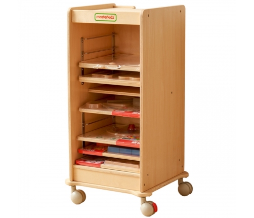 MASTERKIDZ Szafka Do Przechowywania Tabliczek Edukacyjnych