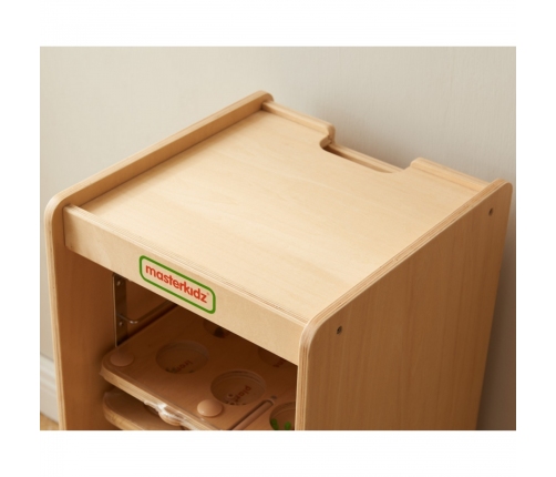 MASTERKIDZ Szafka Do Przechowywania Tabliczek Edukacyjnych