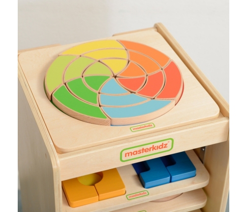 MASTERKIDZ Szafka Do Przechowywania Tabliczek Edukacyjnych