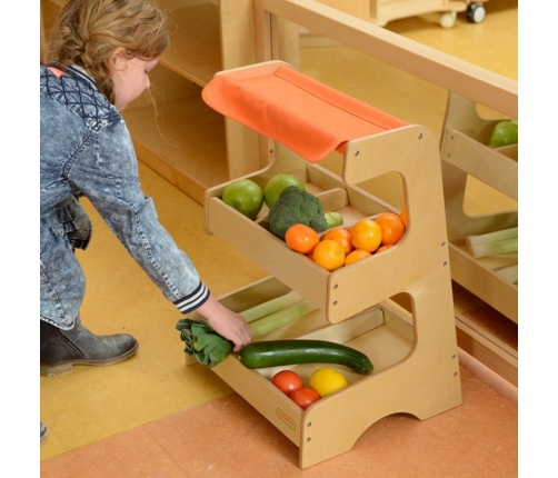 MASTERKIDZ Stoisko Targowe Drewniane Zabawa W Sklep