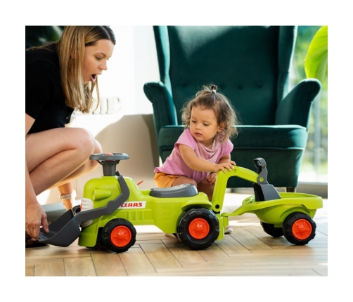 FALK Детская трактор-каталка с прицепом