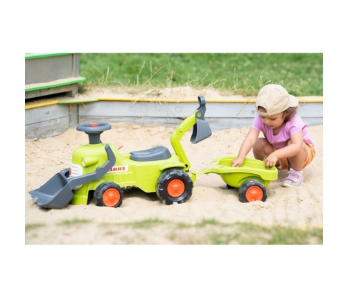 FALK Детская трактор-каталка с прицепом