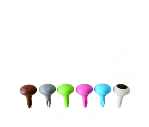 MASTERKIDZ Kolorowe Kołeczki Jumbo do Tablicy STEM 64 Szt. - 6 Kolorów