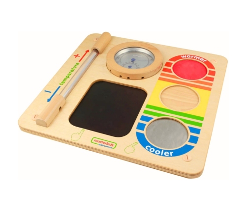 MASTERKIDZ Nauka o Temperaturze Ścienna Tablica Edukacyjna Flex