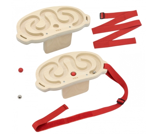 VIGA Zestaw Labiryntów Do Balansowania Ciałem