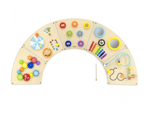 VIGA Tablica Manipulacyjna Ścienna Łuk Montessori