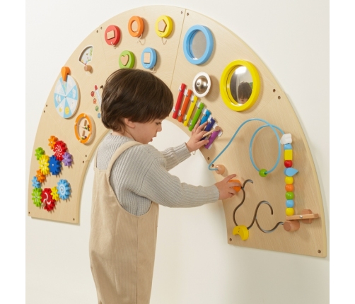 VIGA Tablica Manipulacyjna Ścienna Łuk Montessori