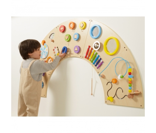 VIGA Tablica Manipulacyjna Ścienna Łuk Montessori