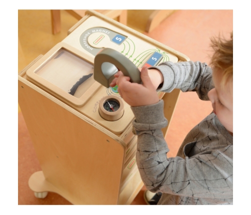 MASTERKIDZ Zabawa Magnetyczna Tablica Edukacyjna Kompas Montessori