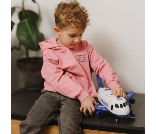 WOOPIE Interaktywy Samolot Rozkładany Policja Funkcja Pary Wodnej