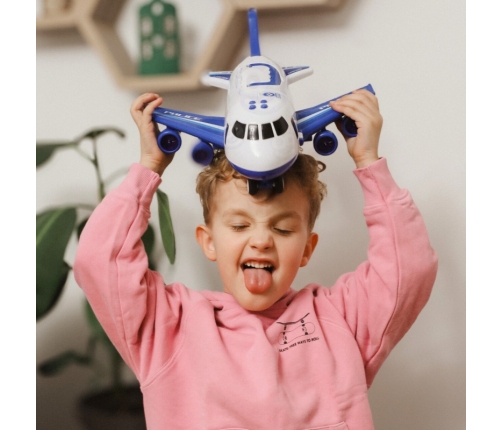 WOOPIE Interaktywy Samolot Rozkładany Policja Funkcja Pary Wodnej