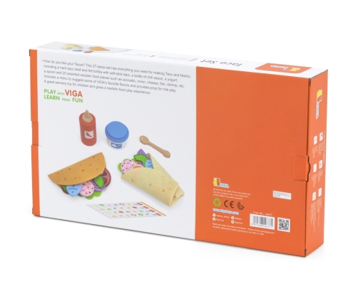 VIGA Zestaw Meksykańskich Potraw Taco i Burrito