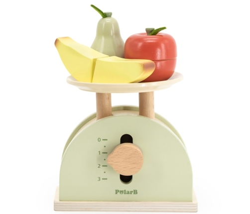 PolarB Drewniana Waga Kuchenna