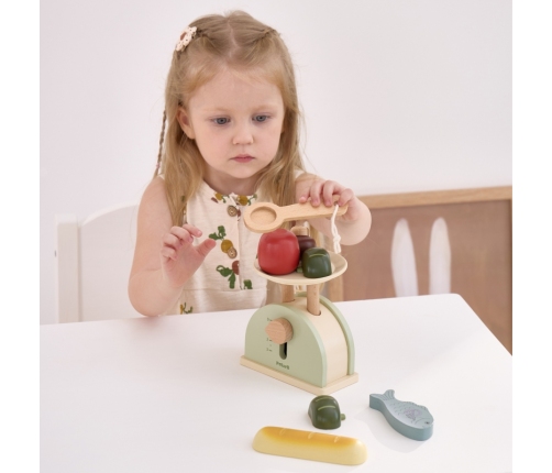 PolarB Drewniana Waga Kuchenna