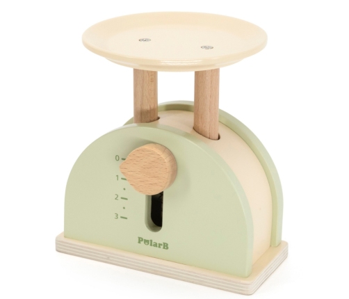 PolarB Drewniana Waga Kuchenna