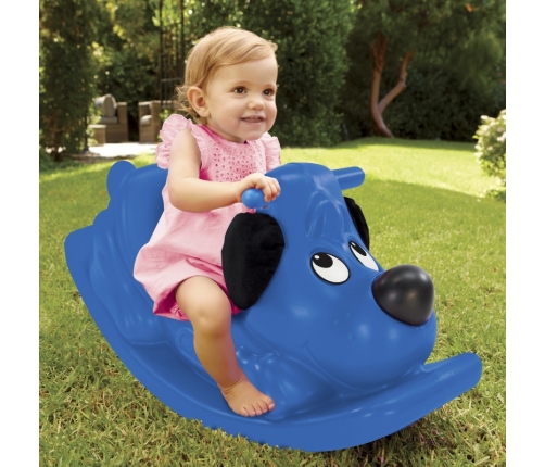 LITTLE TIKES Piesek Na Biegunach Niebieski Bujak