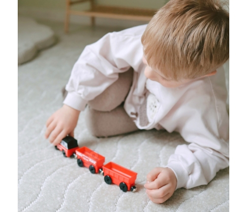 WOOPIE Lokomotywa Elektryczna Pociąg Wagony na Magnes