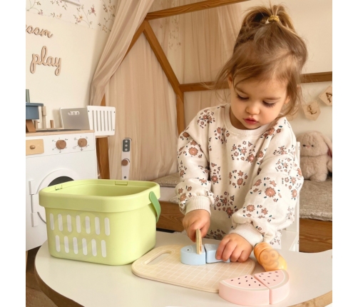 TOOKY TOY Drewniany Zestaw Żywność Warzywa Owoce