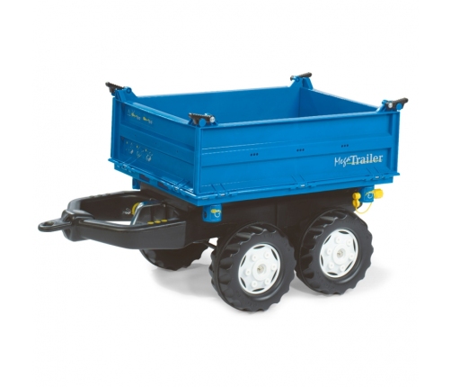 Rolly Toys Przyczepa wywrotka RollyMega Trailer Niebieska