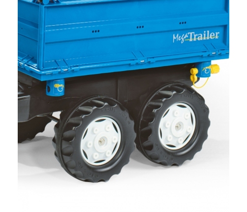 Rolly Toys Przyczepa wywrotka RollyMega Trailer Niebieska